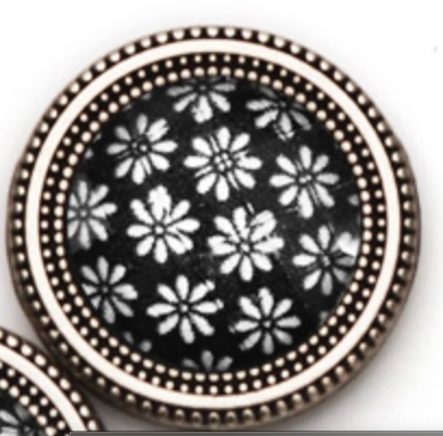 Daisy Print Magnet Button Set