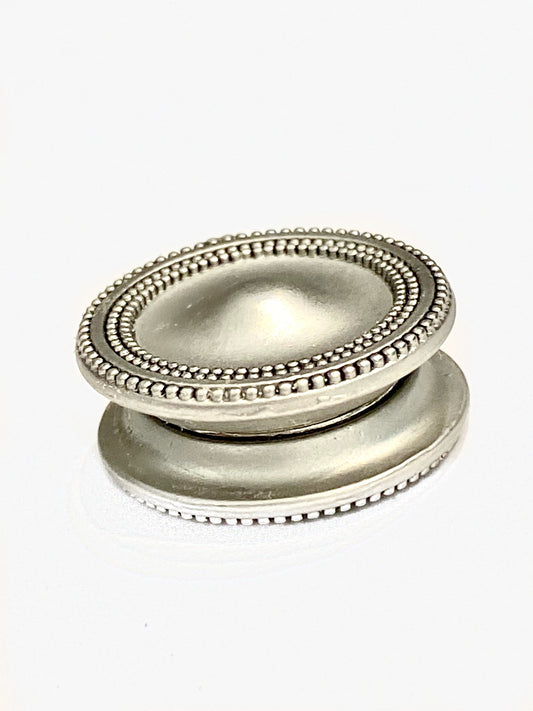 Original Antique Silver Magnet Button Set
