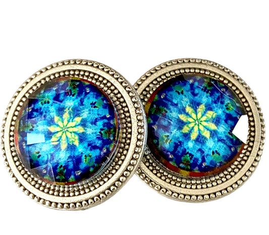 Royal Mandala Magnet Button Set