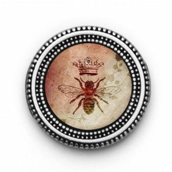 Queen BEE Image Magnet Button Set